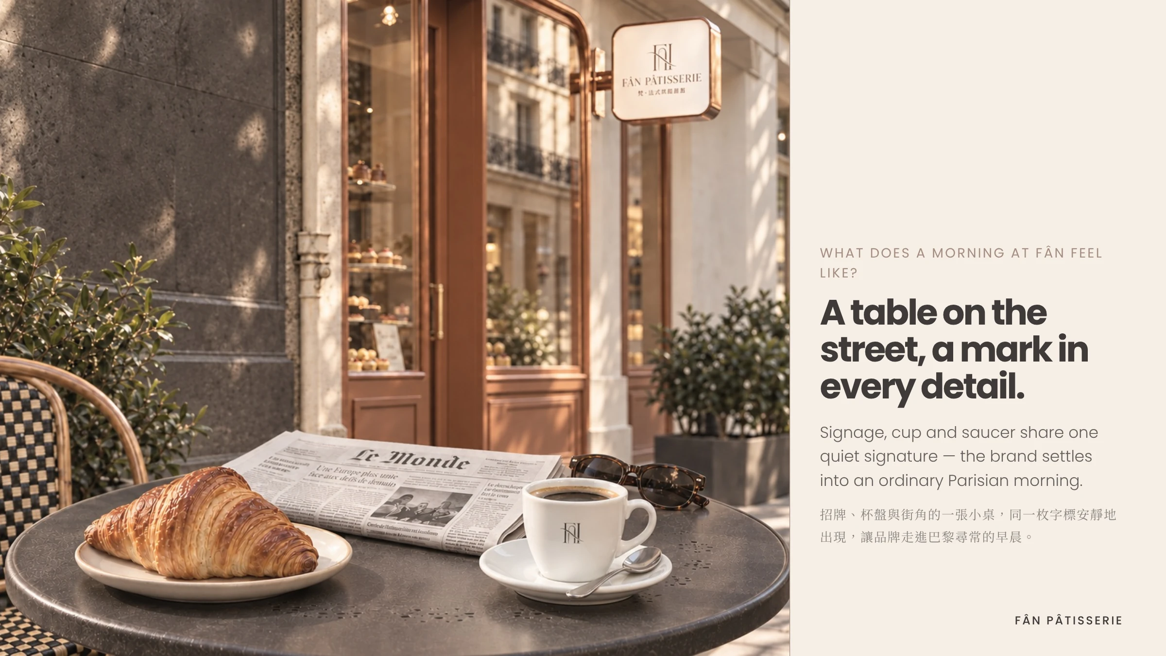 FÂN PÂTISSERIE 品牌識別設計 13
