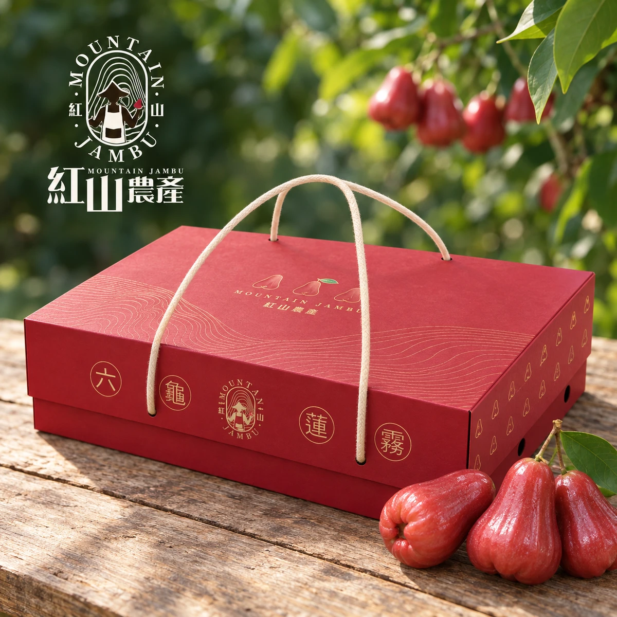 紅山農產 MOUNTAIN JAMBU｜品牌策略・識別・包裝