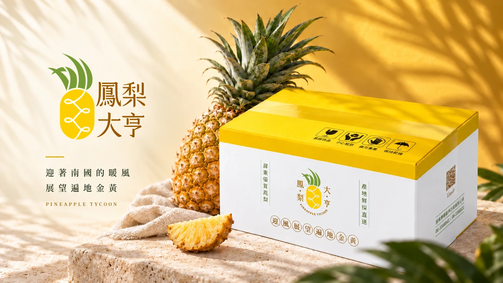 鳳梨大亨|鳳梨紙箱